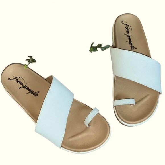 Free People Wooden Azure Suede Leather Platform Sandals Size: 39 (8.5) - Picture 5 of 5
